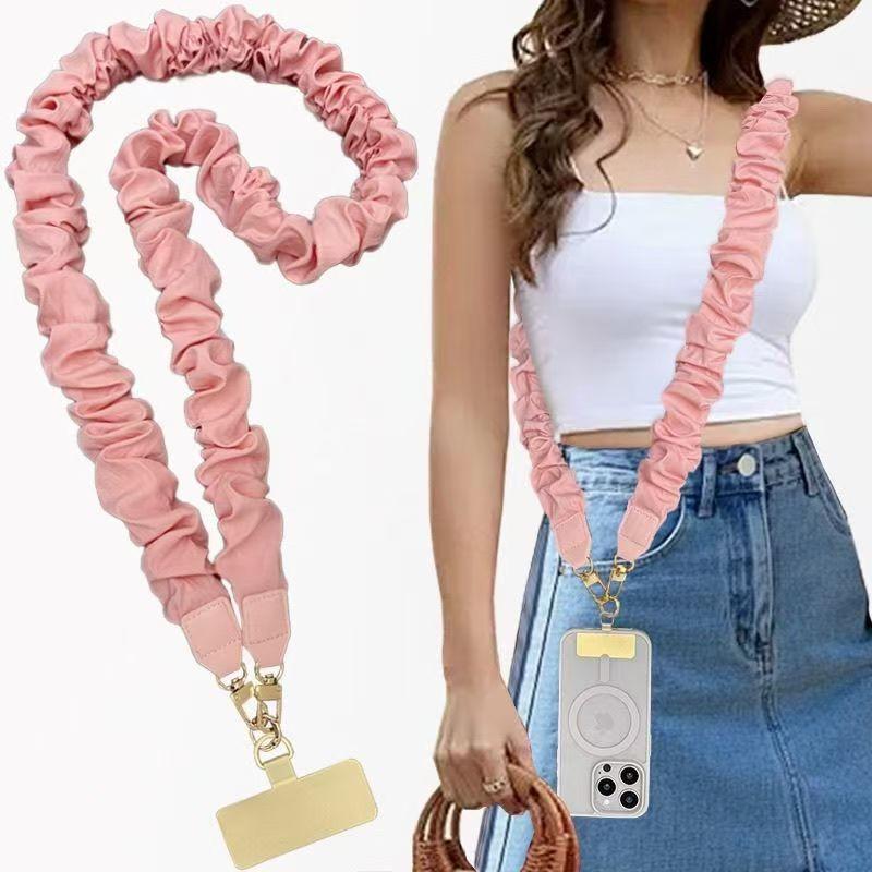 Foldable Cloud Phone Lanyard, Crossbody Anti-Loss Neck Strap, Suitable for All Models, Summer Commute Women's Accessory