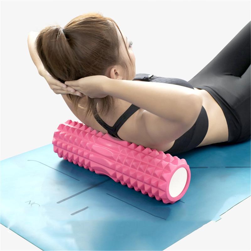 Foam roller - A muscle roller for deep back tissue massage to relieve back pain, a high-density back foam roller for relieving leg and arm back pain and muscle recovery