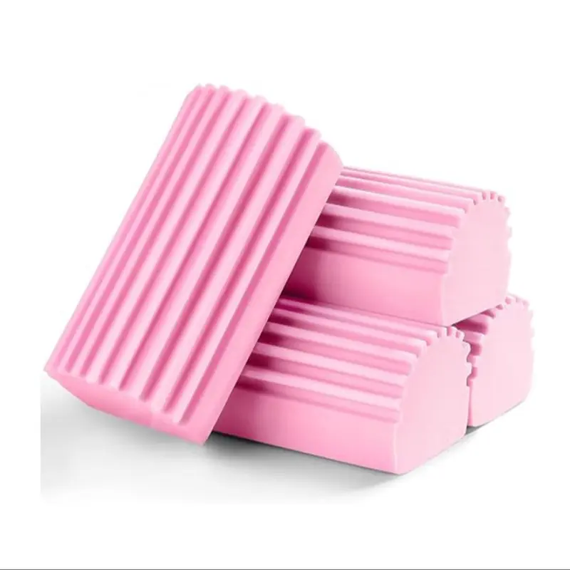 Reusable Damp Dust-Removal Sponge Eraser, Household Cleaner for Blinds, Glass, Baseboards, Radiators, Window Tracks, Easy to Use