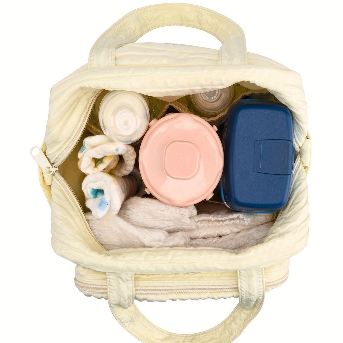 Cute Diaper Bag, Shoulder Bag, Portable Mommy Bag, Multifunctional Storage Bag, Lightweight Mommy Bag, Ideal for Everyday Use