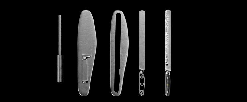 WIZEKA Brisket Knife，Ultra Sharp 12 Inch Damascus Slicing knife，Full Tang Carving Knife for Meat Cutting with G10 Handle，BBQ Knife，Great for Slicing Roasts, Meats, Fruits