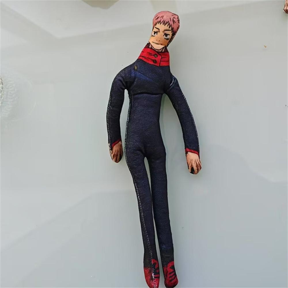 Anime Gojo Satoru Itadori Yuji Cosplay Doll Plush Stuffed Figure Dolls Room Decoration Abstract Joint Mobility Props Unisex Gift