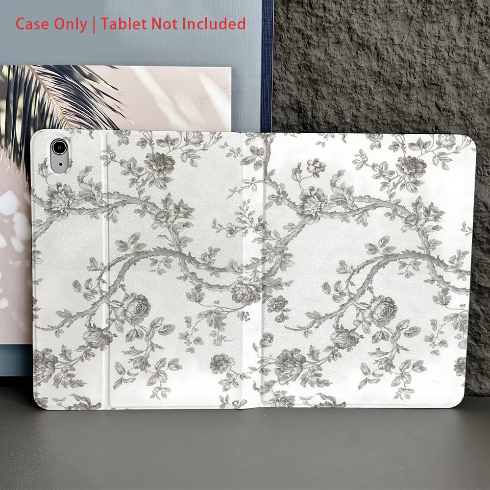 Case for ipad,A book-style tablet case compatible with ipad 10th generation,for iPad Air(M2)/for iPad Pro(M4)/air4/5/6/pro10.5/2022/2021/2024/12.9/mini7/2019/,air m3/a16 2025, Leaf Print Cover