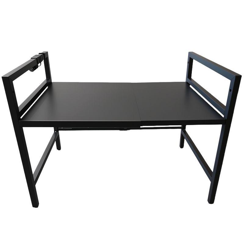 Kitchen storage rack, suitable for microwaves and ovens | Countertop organizer, open storage rack, perfect for storing spices, tableware and cookware, appliance storage rack | Functional kitchen shelf