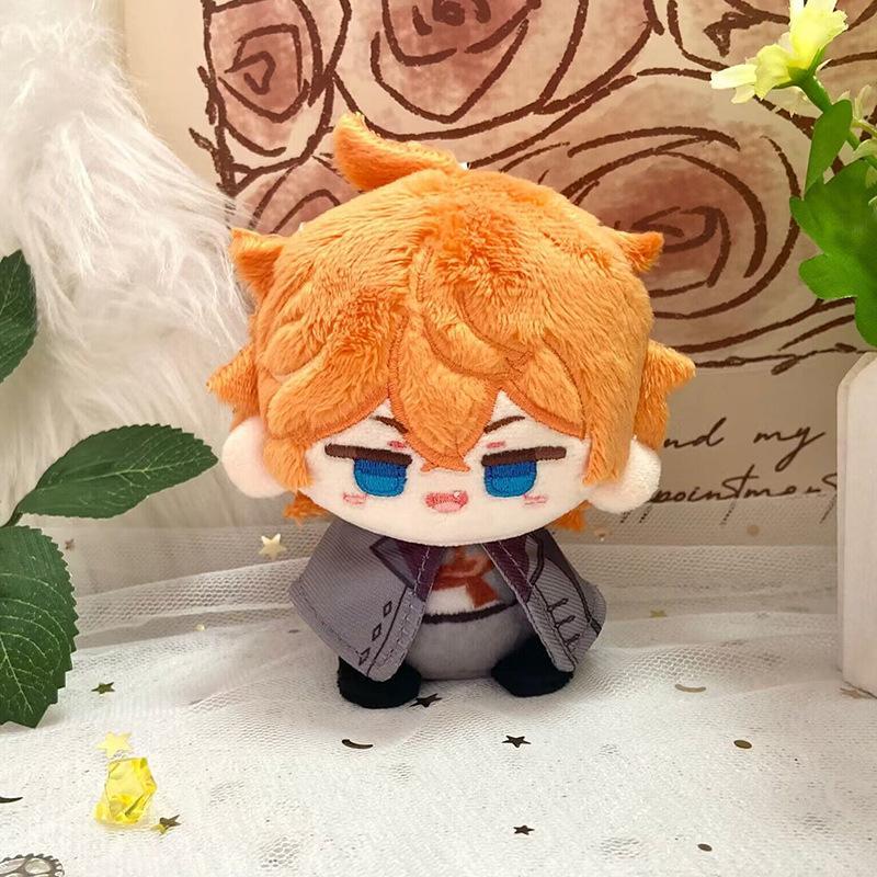 Genshin Impact Character Plush Dolls - Sandrone, Columbina, Yae Miko, Arlecchino, Sigewine, Illuga - Stuffed Toy for Kids, Game Cosplay Gift, Arlecchino Sigewine Yae Miko