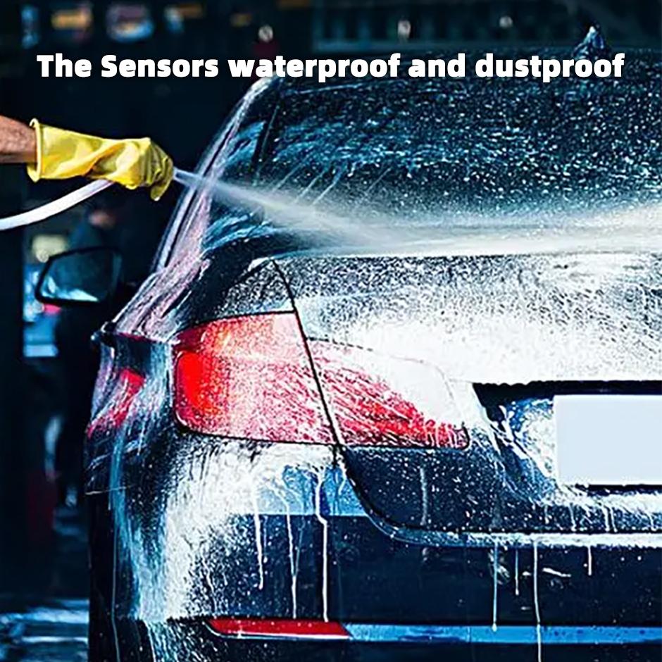 Parktronic 8 Parking Sensor Kit Reverse Backup Radar System Aid Ultrasonic Distance Detection Sound Warning for Car Vehicle