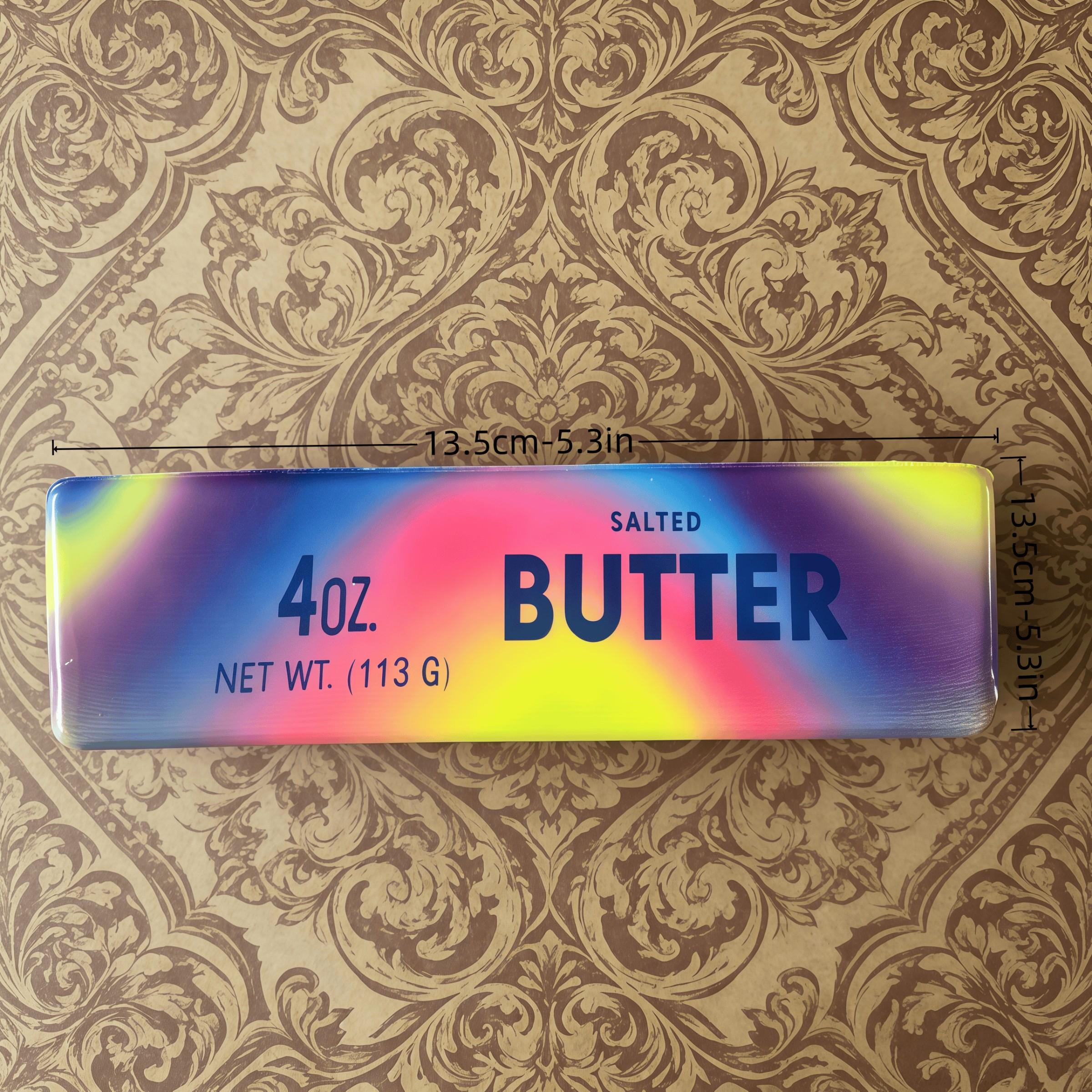 Slow Rebound Butter Stick, Ultra Soft PU Trending Squishy Fidget Squeeze Toy, Stress Relief Tool, Perfect for Office Breaks, Comfortable and Fun, Sensory Fidget Gift, Pocket Stress Relief