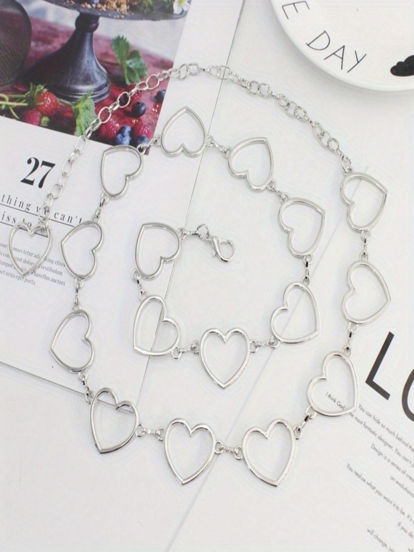 New Ladies Belt, Fashion Love Decoration Ladies Belt, Multi-functional Metal Hook Ladies Belt Chain, GM469