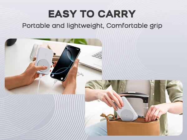 RORRY 3-in-1 Wireless Foldable Power Bank Stand 10,000mAh Power Bank for iPhone 16/15/14/13/12 Pro Max, Apple Watch Ultra Series 10/9/8/7/6/5/4, AirPods, Portable & Travel-Friendly   valentinesdaygiftideas