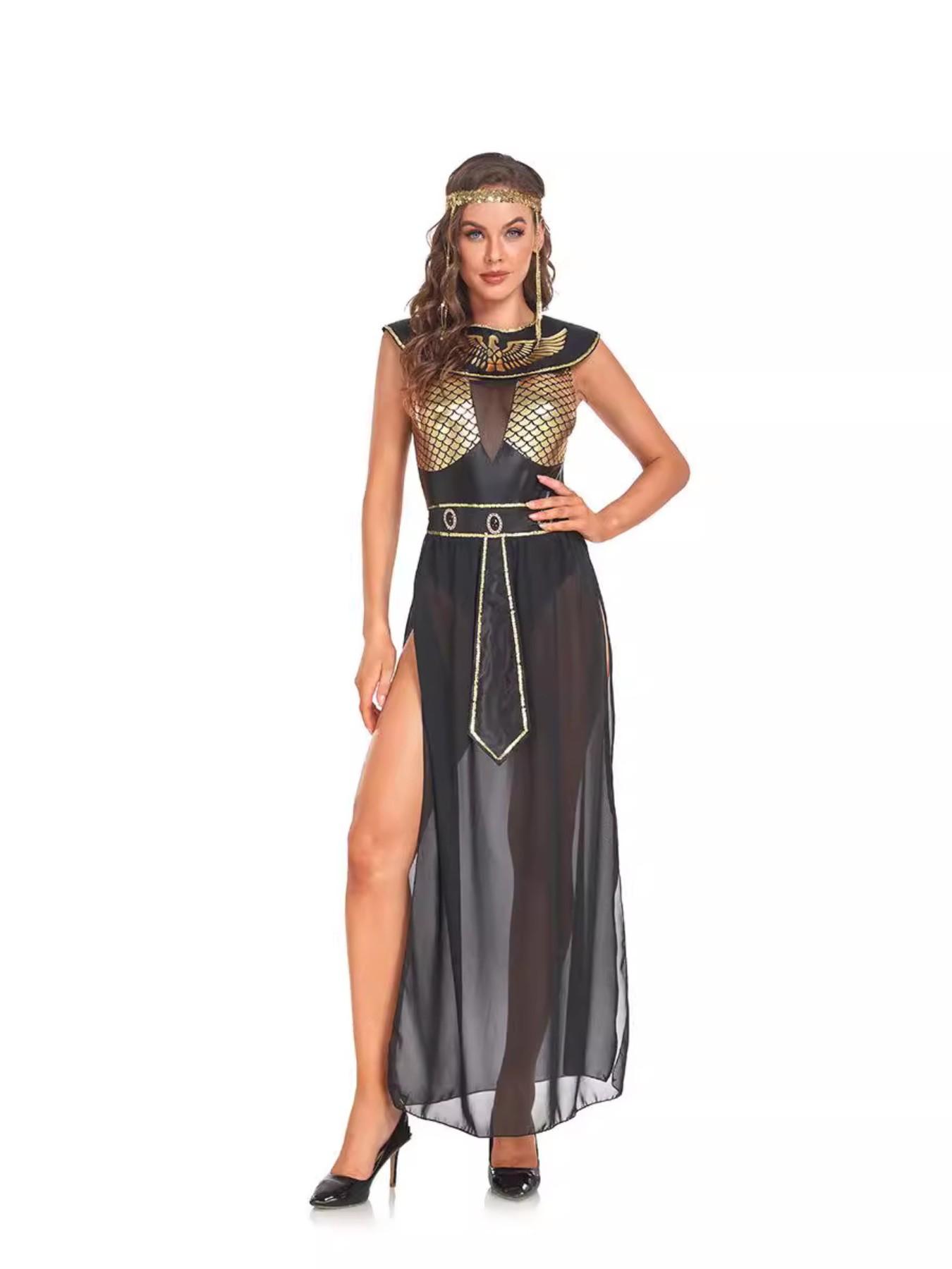 Ancient Egypt Egyptian Costume for Adult Cleopatra Queen Cosplay Carnival Party Party Dress