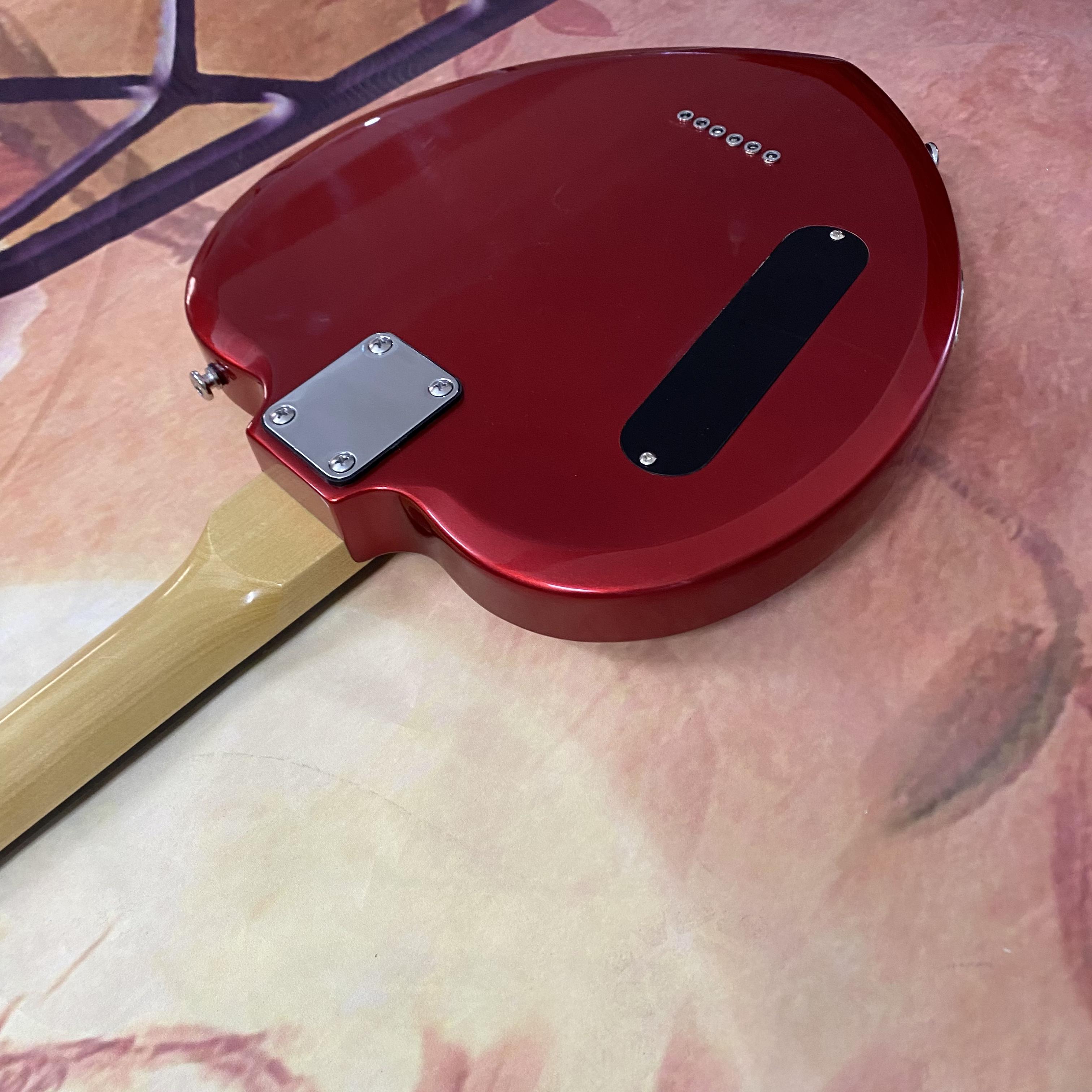 Red Heart Shaped Electric Guitar Fast Shipping from US Warehouse