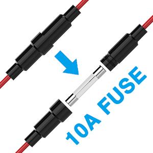 Nilight Quick Charge Socket PD Type C and QC 3.0 USB Fast Charge 12V 24V Car Outlet Voltmeter ON OFF Switch Fused Wire Kit Dual USB Charger Socket Power for Cars Trucks Vans RVs