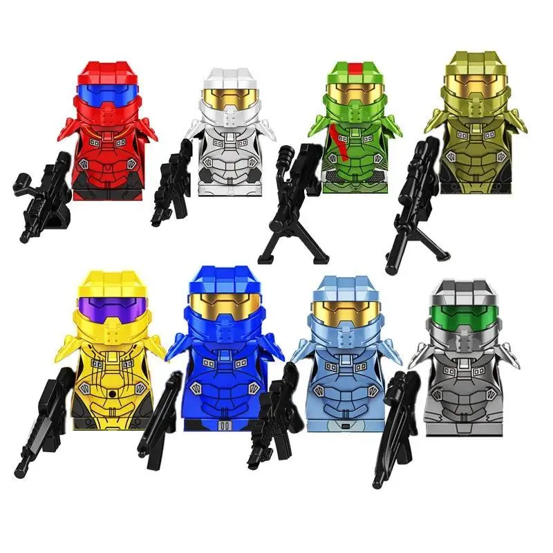 2026 New hot item   Mini Building Block Toys – Movable Soldier Figure Poseable Assembly Bricks Minifigure, Creative Educational Gift for Kids