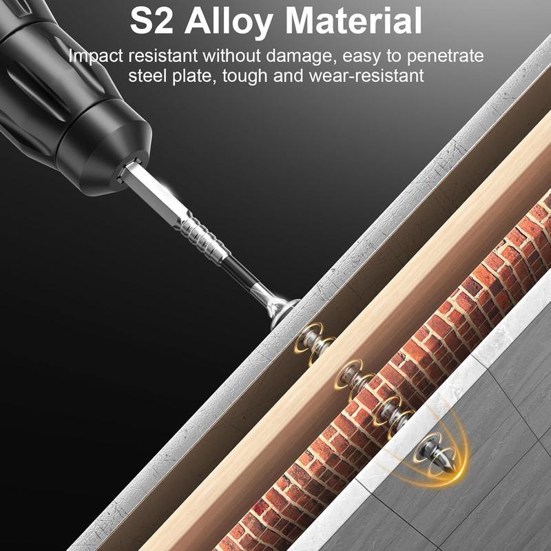 Impact-resistant and non-slip drill bits,k5 Impact Driver Bit Set,High magnetic screwdriver bits,lmpact Driver Bit Set
