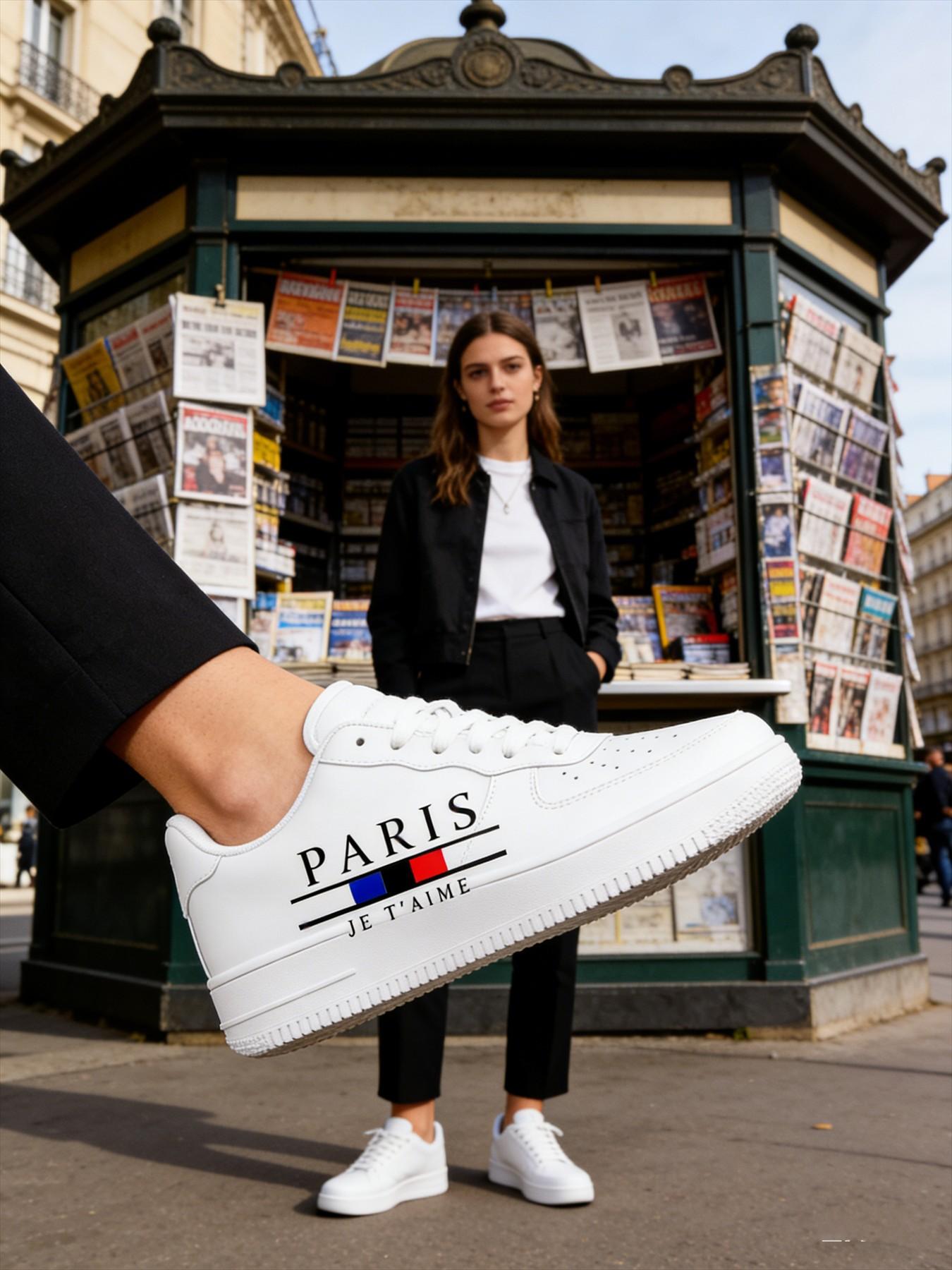 Customizable Sneakers, Unique Design Unisex Board Shoes, Personalized Patchwork Style, Trendy Footwear for Men and Women