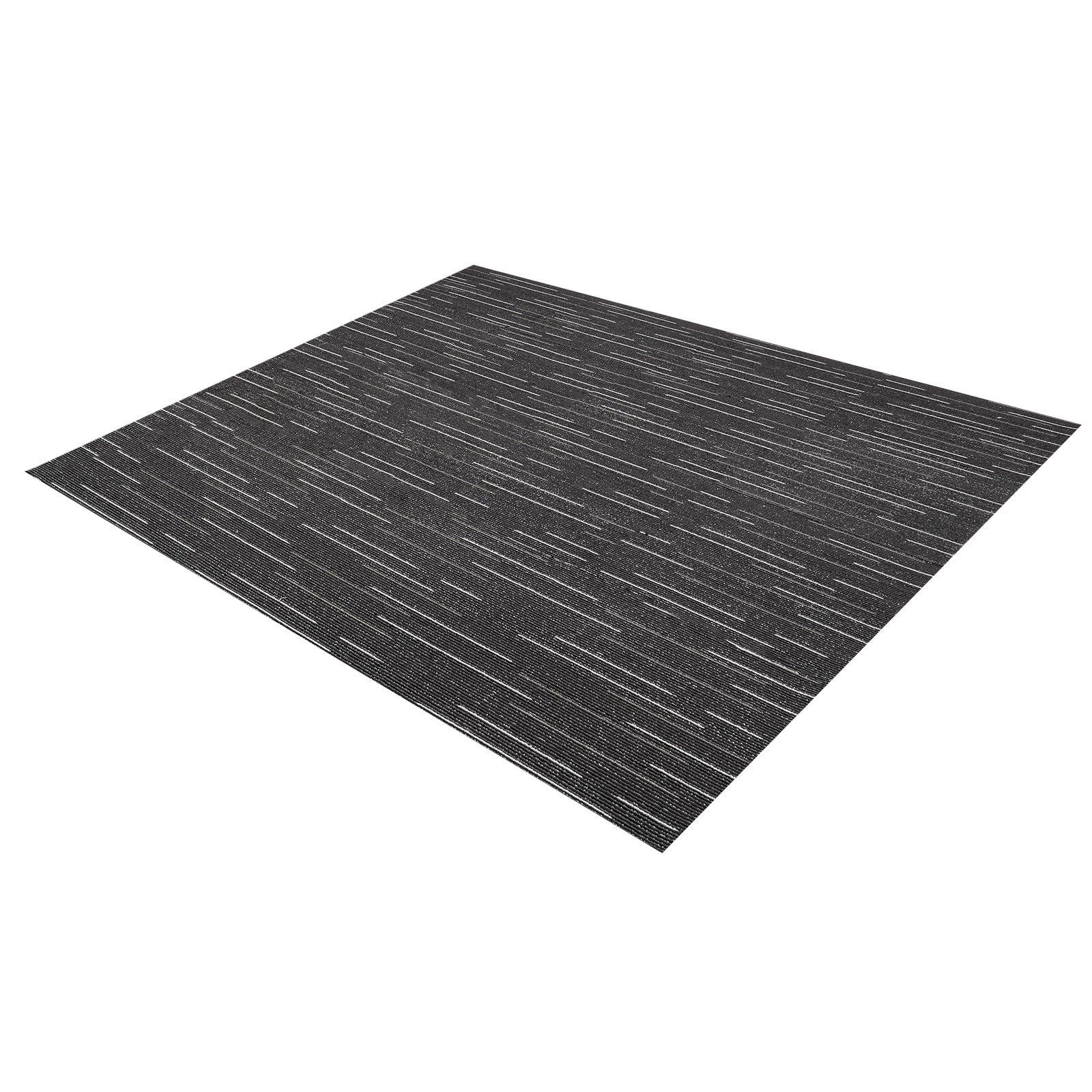 VEVOR Pet-Friendly Reusable Polypropylene Modular Carpet Tiles, 24x24 in, 24pcs Pack (96 sq.ft), Soft Padded, Seamless Installation, Portable Commercial Office Indoor Flooring, Stylish DIY Gray Squares, Modular Squares