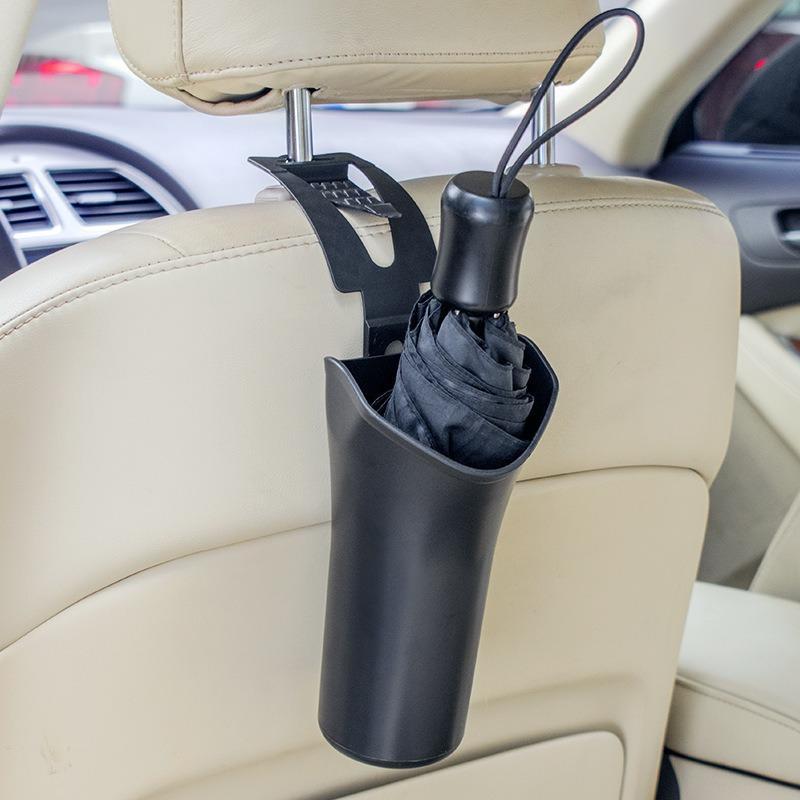 1pc Car umbrella storage bucket waterproof umbrella holder for cars multifunctional car mounted hanging umbrella cover umbrella bag inside the car door