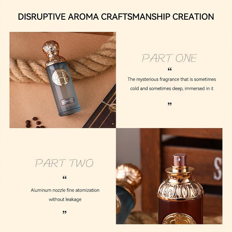 Middle Eastern Luxury Woody Neutral Perfume, Couple Matching Fragrance, Birthday Gift, 100ML Eau De Parfum, Elegant Aromatic Scent, Long Lasting Fragrance