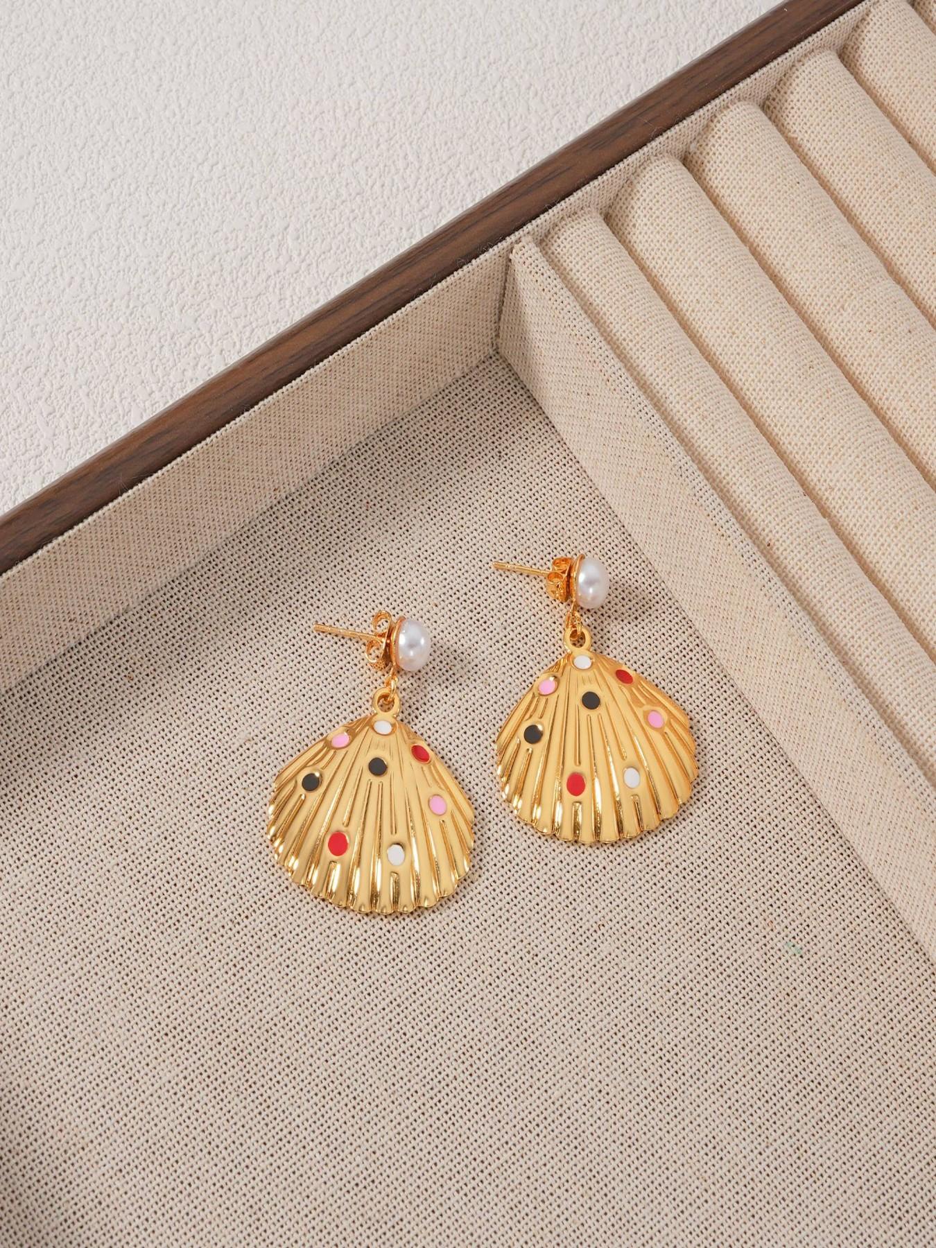 Women’s Elegant Stud Earring Set, Stainless Steel Material, Plain Design, All-Season Jewelry Accessory, Perfect Gift for Her