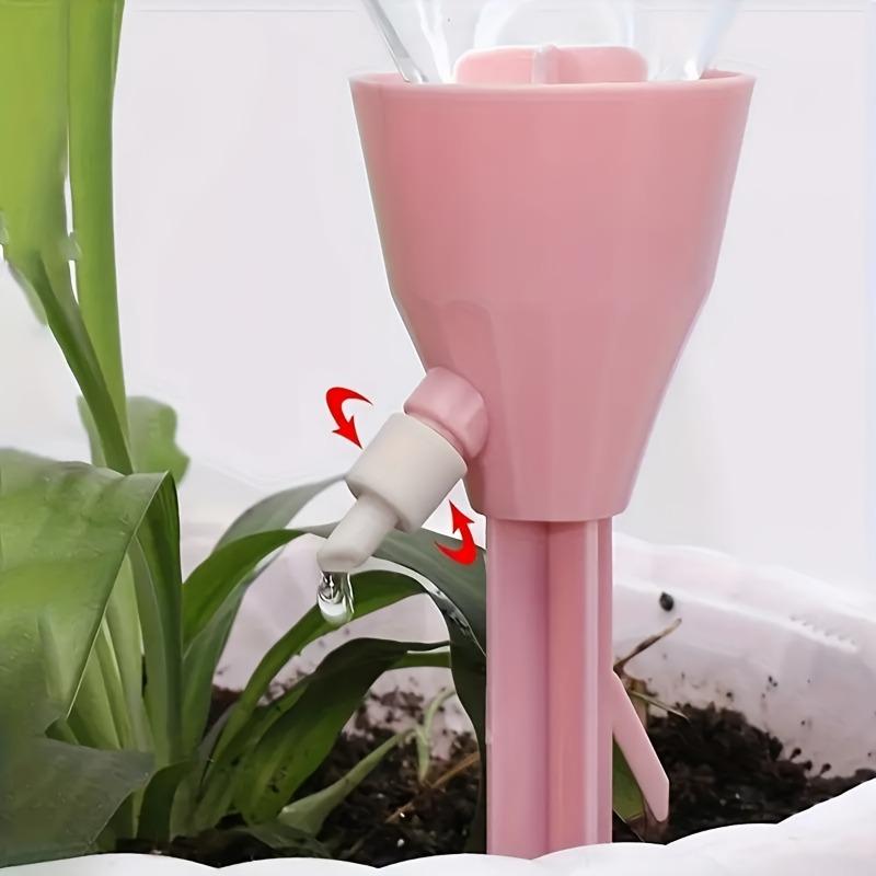 10pcs Automatic Plant Drip Irrigation Set, Automatic Plants Watering, Adjustable Water Flow, Indoor and Garden Plants, Battery-Free Efficient Potting System