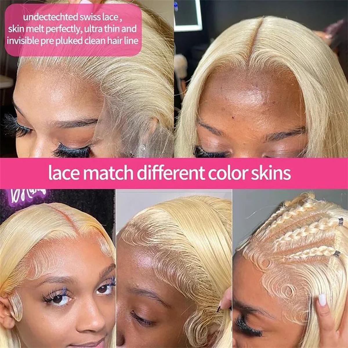 Tuneful 613 Blonde Body Wave Wig 13x6 Lace Front Wig P4/27 Ombre Pre Plucked Lace Frontal Human Hair Wig 99J HD Transparent Lace Front Wig For Black Women 40 inch Colored Hair Wigs Tuneful 613 Blonde Body Wave Wig 13x6 Lace Front Wig P4/27 Ombre Pre Plucked Lace Frontal Human Hair Wig 99J HD Transparent Lace Front Wig For Black Women 40 inch Colored Hair Wigs
