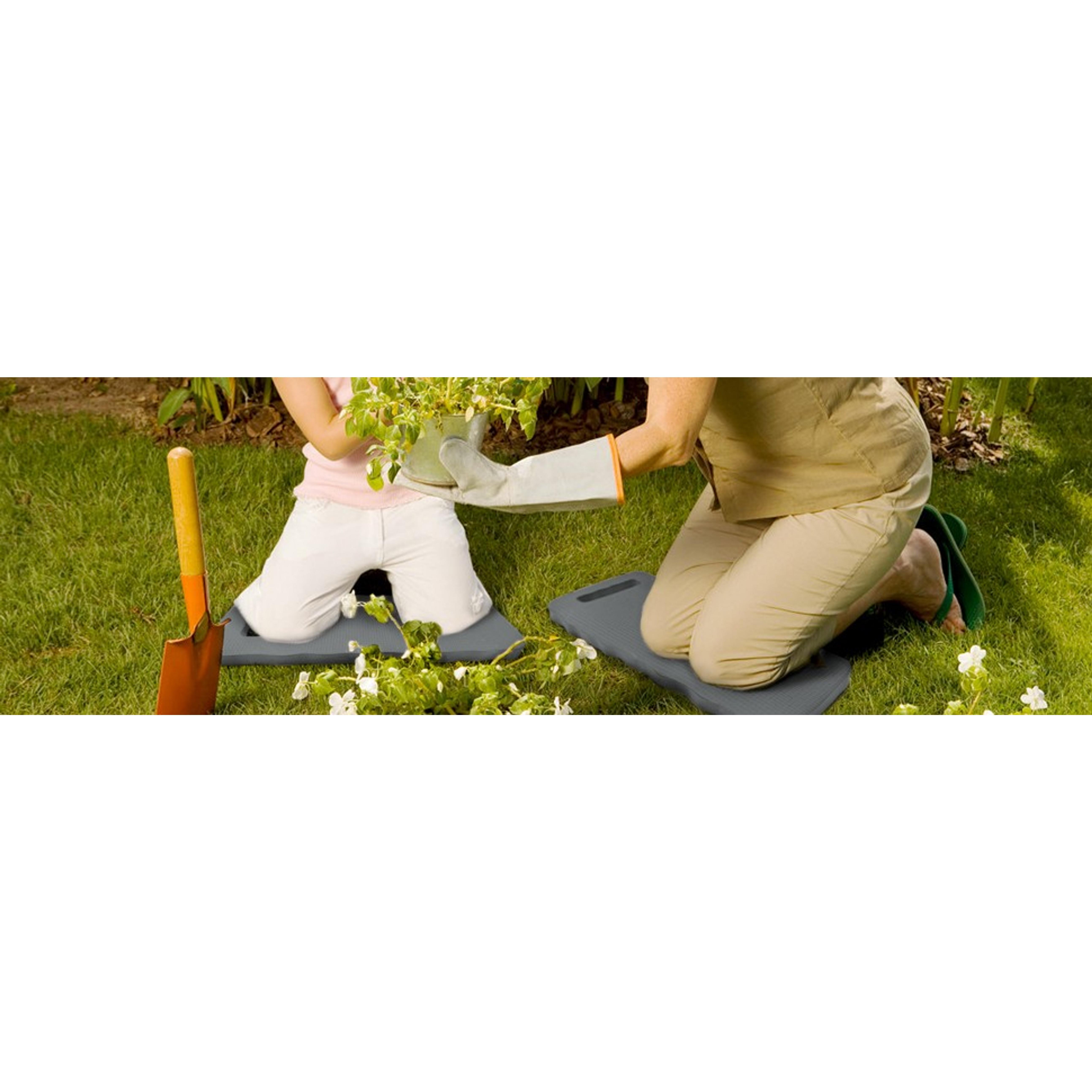 Thick Kneeling Pad 2-Pack - Waterproof, Comfortable & Stain Resistant Multi-Functional Kneeler Pad for Gardening, Baby Bath, Yoga, Praying and Exercise, Deep Grey(Gift)