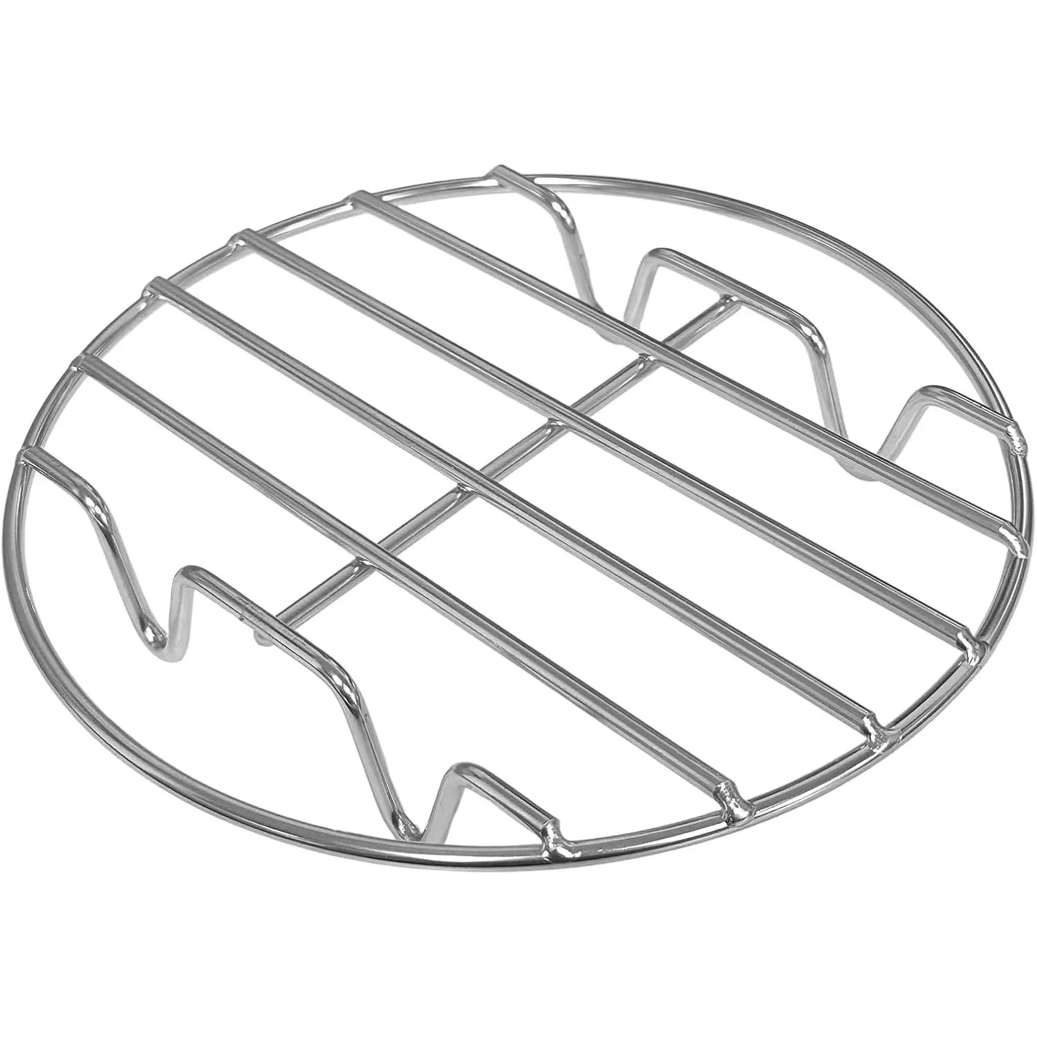 7" Stainless Steel Steamer Rack For Instant Pot 3/6/8 Qt - Multi-Purpose Canning & Cooling Rack - Fits Pressure Cooker, Dutch Oven & Air Fryer (1 Pack)