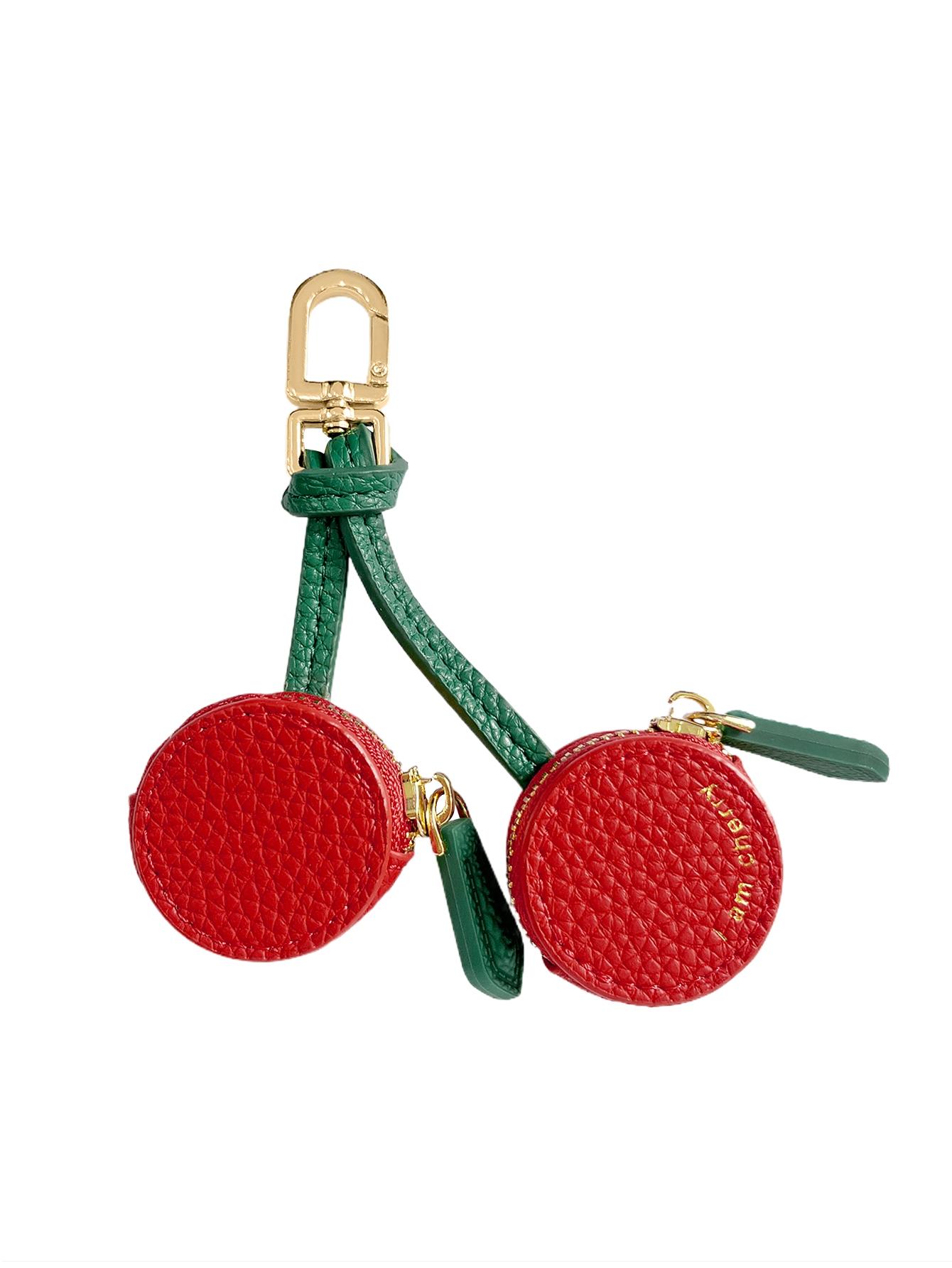 Cute Fruit Bag Charm, Adorable Keychain Accessory for Bags and Backpacks, Stylish Backpack Charm, Perfect Gift for Fruit Lovers, All Season Casual Style