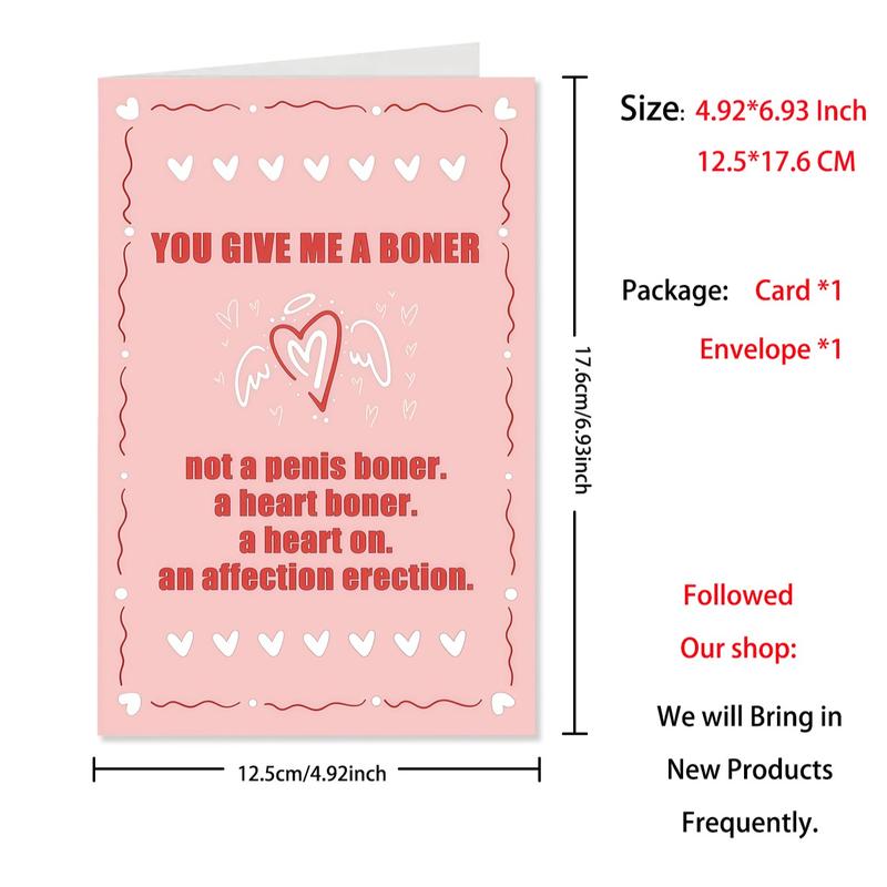 Fancu Anniversary Card For Women, Funny Valentines Day Gifts For Wife Valentines Day Gifts Card For Her Best Birthday Cards For Girlfriend