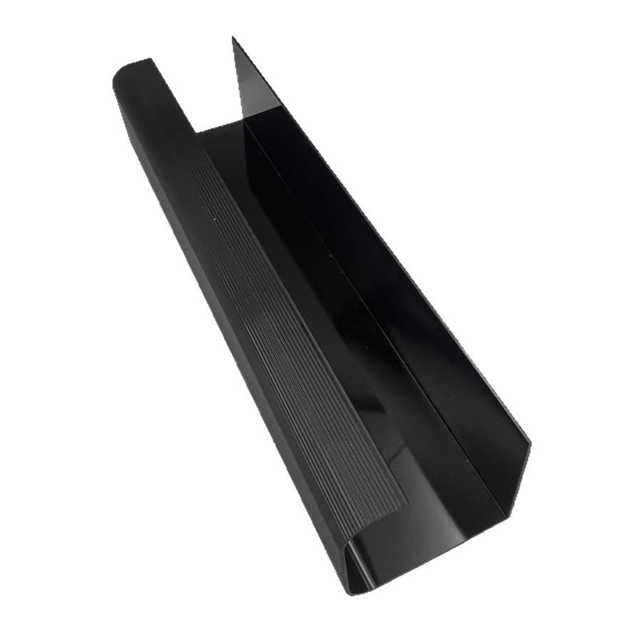 1pc Under Desk PVC Cable Management Tray, Adhesive No Drill Damage-Free Wire Organizer,Large Capacity Sturdy PVC Cable Holder for Office,Home Office & Standing Workstations,Cable Management Tray,Black,40cm/15.7in