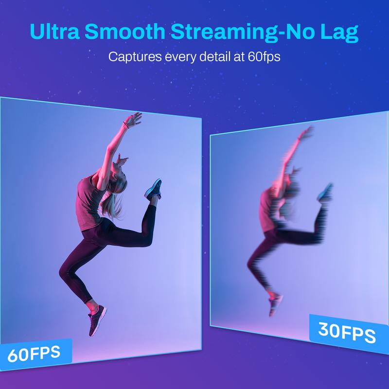 EMEET S600/S800 4K Webcam 1080P 60FPS Autofocus Streaming Camera with Built-in Mics & Privacy Cover for TikTok YouTube Live Streaming Gaming Work from Home School, TikTokShopBlackFriday