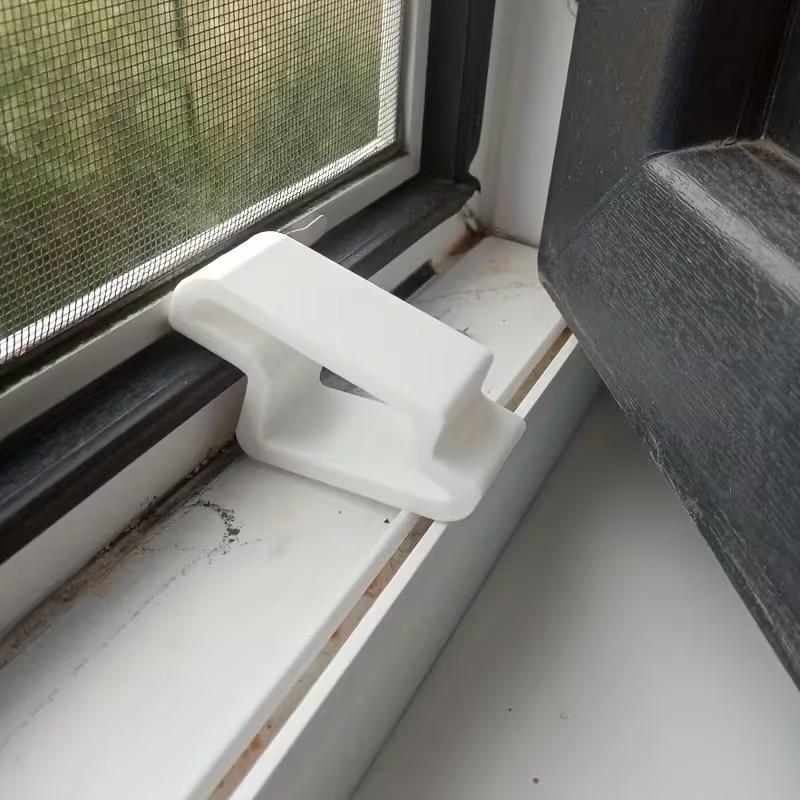 3D Multi-Functional Door Stopper, Anti-Jamming Window Latch, Hotel & Home Use, Door Gap Wedge, Safety Limiter, Easy Installation