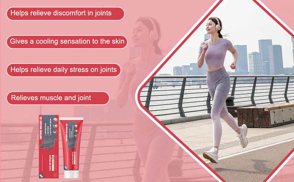 Joint Relief Massage Cream 100g Rapid Muscle Relief for Knee Lumbar Neck Hand & Foot Repair Soothing Therapy Gel