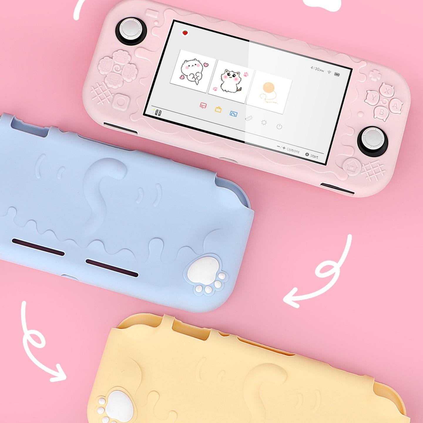 Switch Lite Protective Case, Soft Silicone Shell, Anti-Scratch Cover, Durable Protection for Nintendo Switch Lite, Essential Accessory