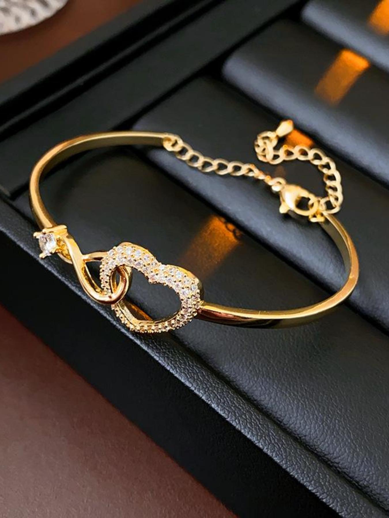 High-Quality Jewelry Bracelet for Milestone Celebrations, Infinite Heart Design, Forever Connected Gift for Daughter