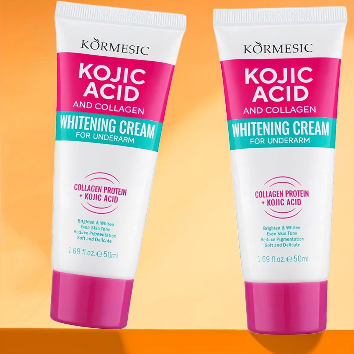 1pc Underarm Whitening Cream with Collagen and Kojic Acid, Multi-Functional Beauty Cream, Moisturizing and Nourishing, for Body, Armpits, Buttocks, Inner Thighs