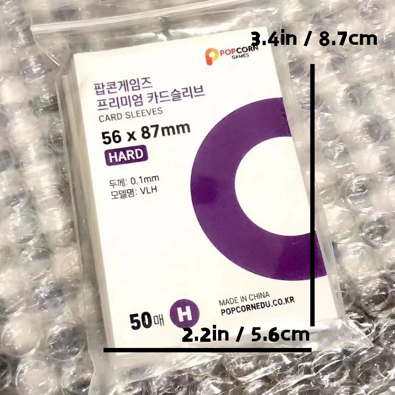 Clear Card Sleeves (50pcs/set), 3 Inch Photo Protector Sleeves, Photo Protector for Album, Binding Supplies for Home & Office & School