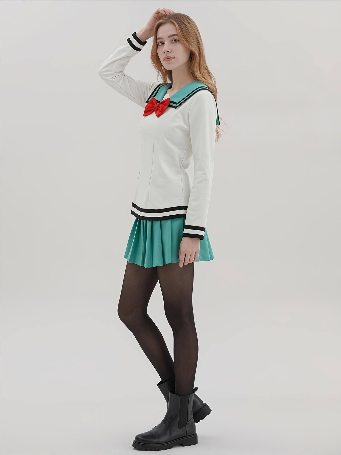 Anime Women Teruhashi Kokomi Cosplay Costumes Dress Saiki Kusuo No Sai-nan Yumehara Chiyo Uniforms Halloween Costumes for Women