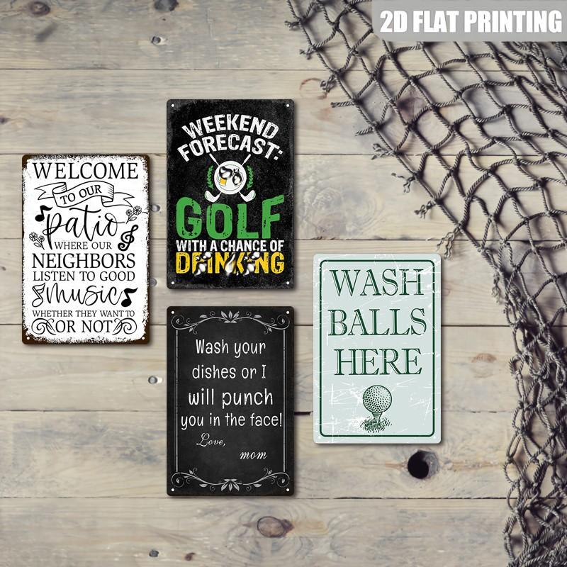 Music Lover Aluminum Wall Decor, 8x12 Inch Retro Metal Sign Poster, Outdoor Indoor Decoration, Humorous Gift, Durable 2D Print