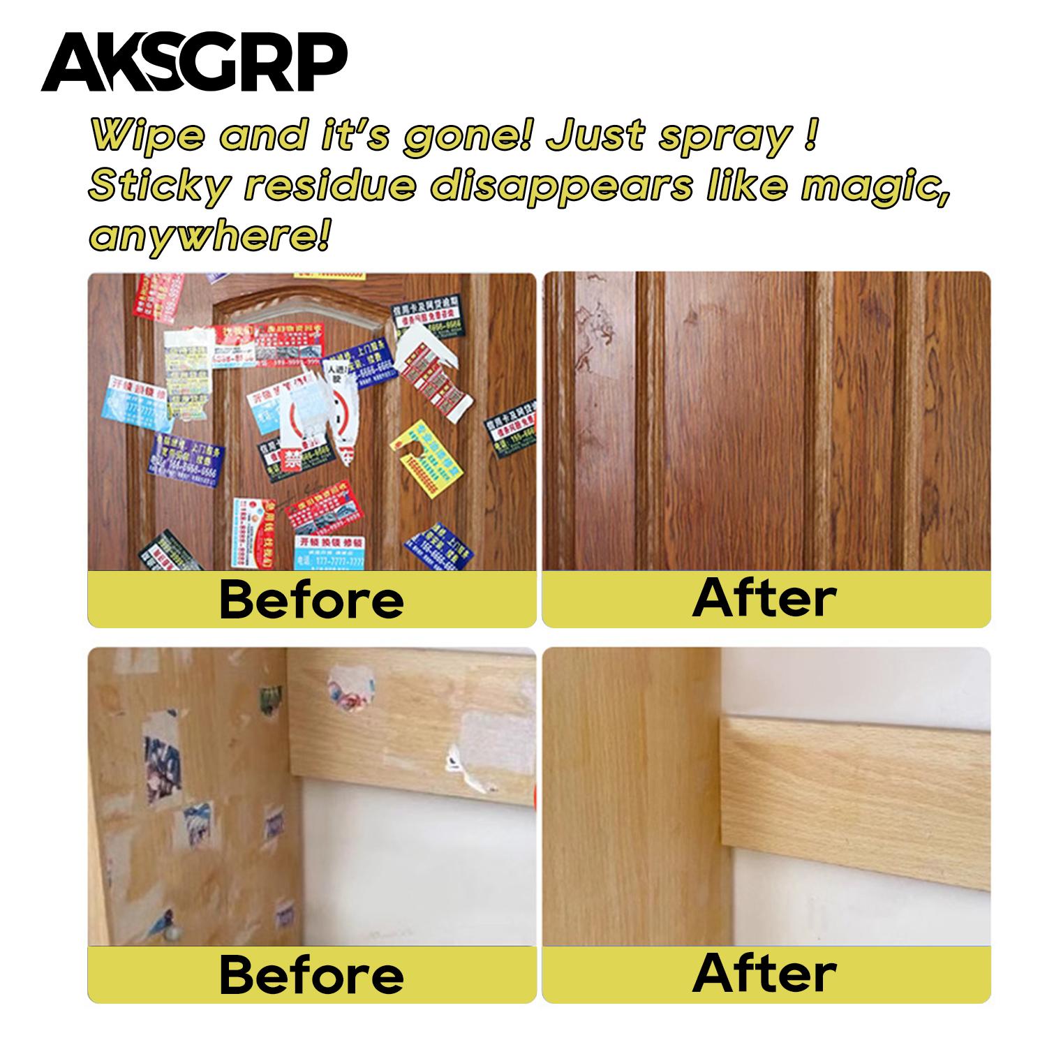 Adhesive Remover, Dissolves And Softens Adhesive on Automotive Glass And Paint, Automotive Safe, Easily Removes Glue Labels, Decal Tape Residue, Residue Removal, Remove Stickers Quickly