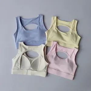 Women's Integrated High-Intensity Shock-Proof Sports Bra Quick-Drying Running Pilates Vest for Fitness Yoga Breast Collection