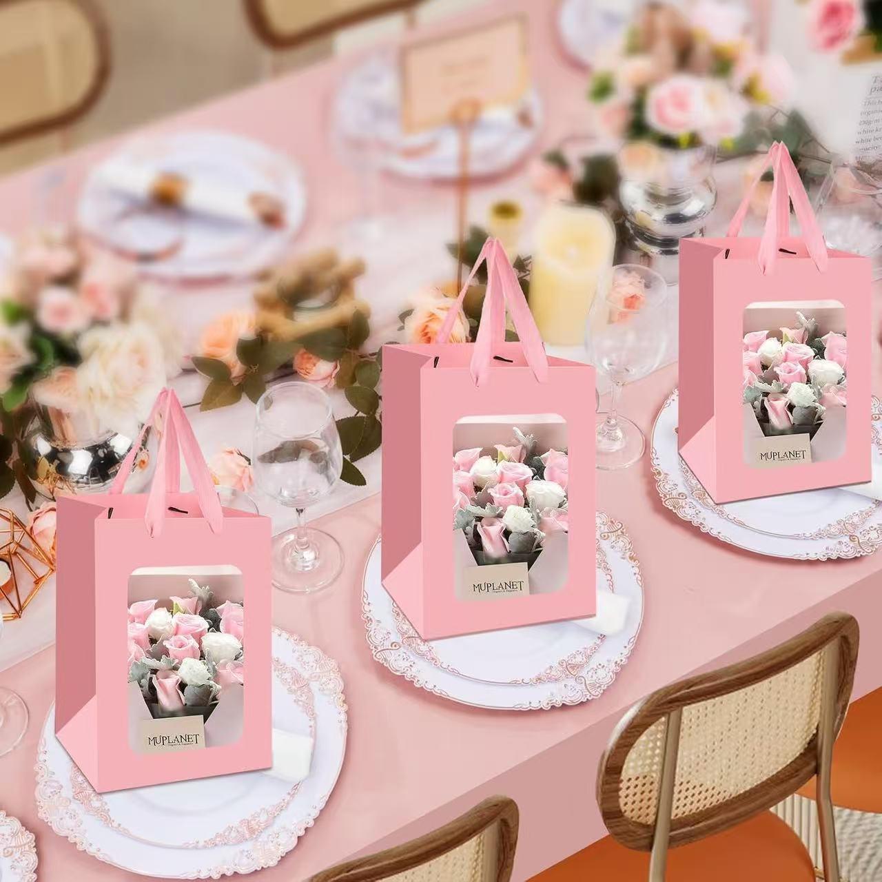 Christmas Party Gift Bags, Decorative Paper Favor Bags for Proposal & Daily Souvenir，needoh，nutrition geeks