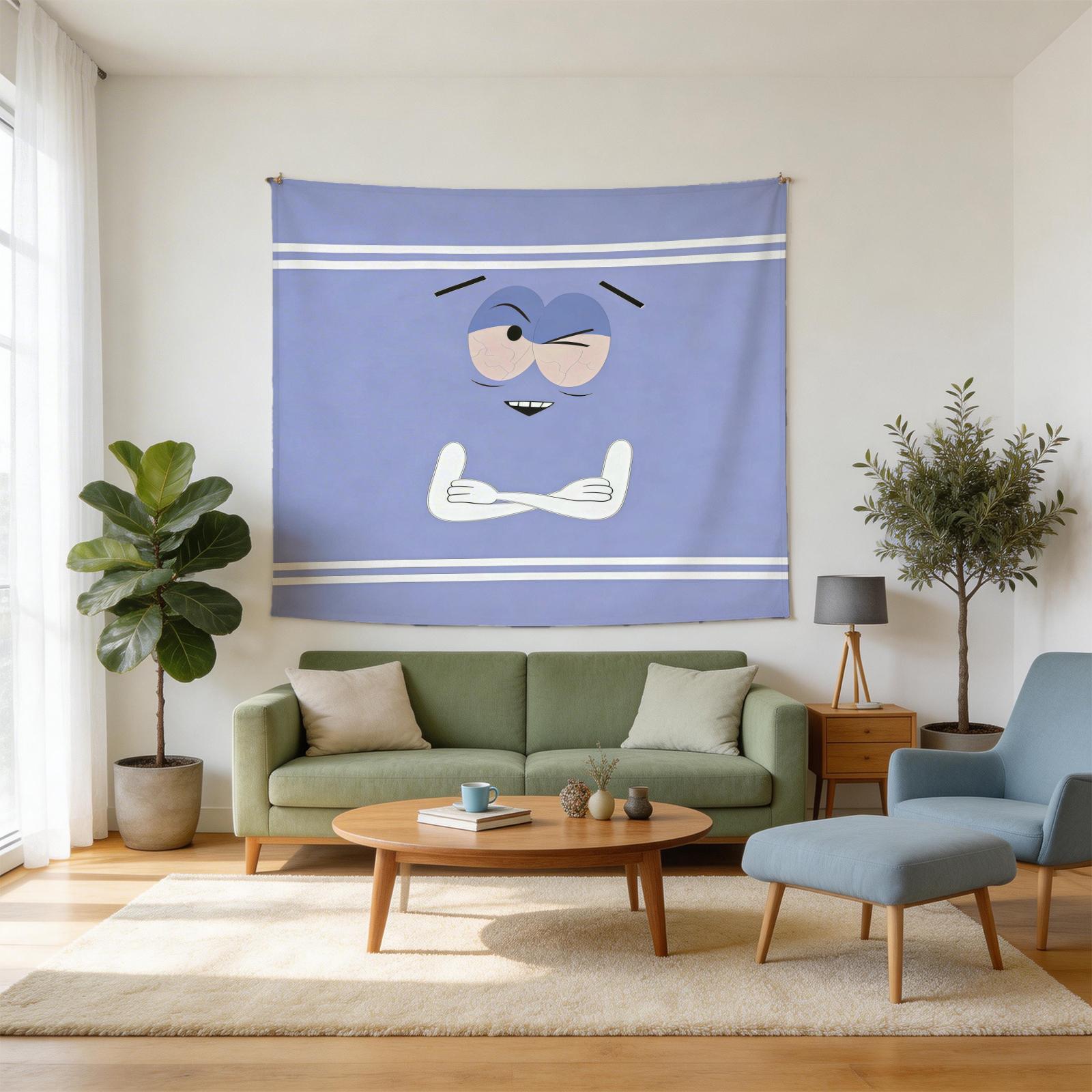 Meme Emoji Tapestry, Funny Awkward Shy Face Wall Hanging, Cute Purple Aesthetic Room Decor for Bedroom Living Room Dorm, Ideal Gift for Meme Lovers Teens Girls Adults