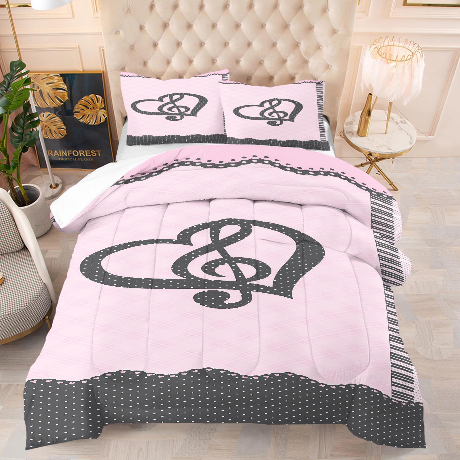 Polka Dot Pattern Comforter Set, Soft And Durable Bedding Set, Including 1 Comforter And 1 Or 2 Pillowcases, Suitable For Children And Adults, Daily Holiday Birthday Gifts, Bedroom Decorations