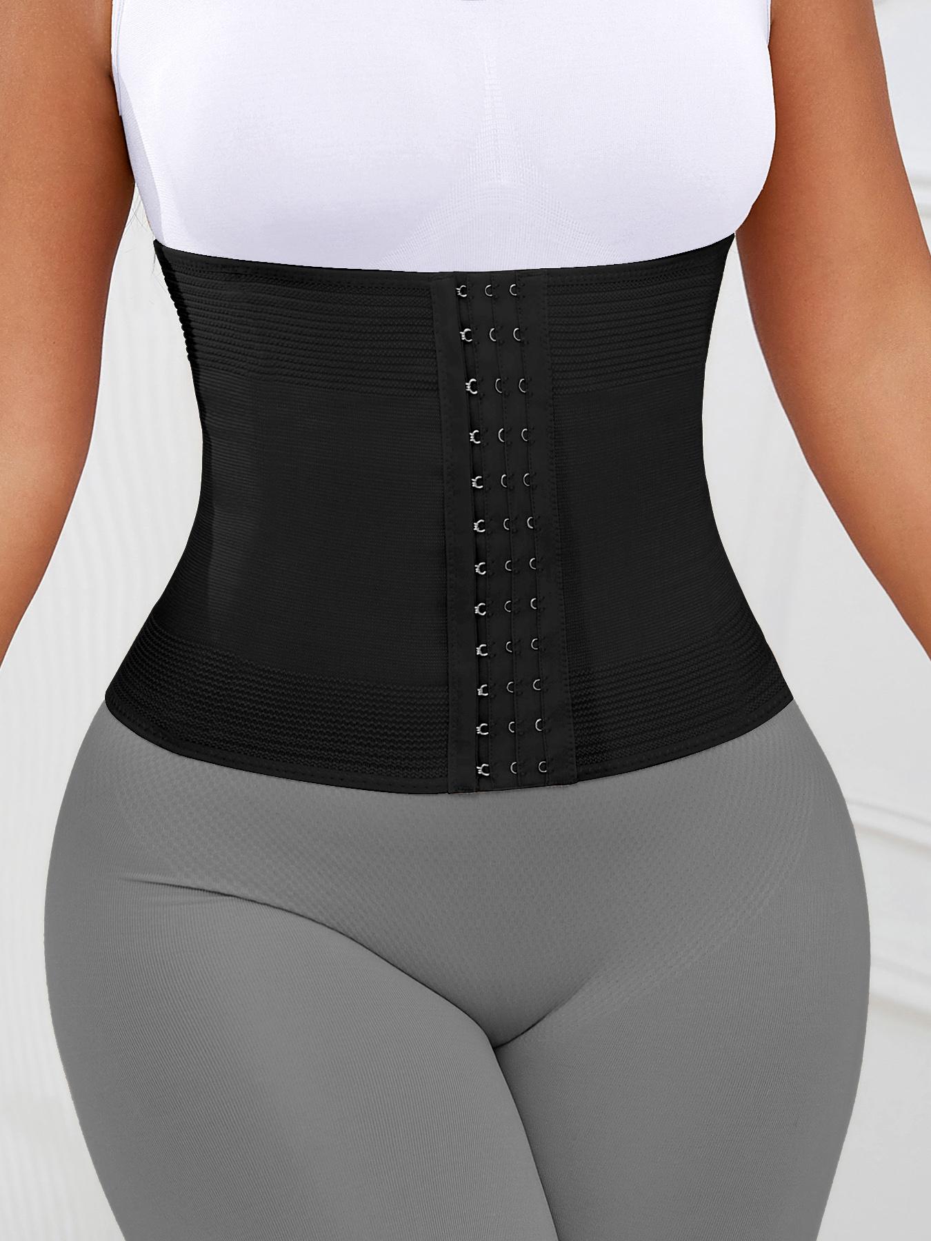 Women's Postpartum Belly Band, 2-Piece Set Abdominal Binder, Waist Trainer Shapewear Belt for Women After Pregnancy, Comfortable & Effective Support