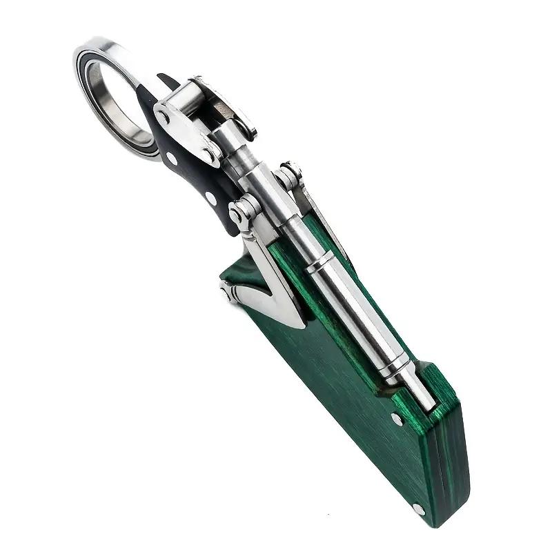 Multifunctional stainless steel kitchen knife, barbecue knife,steak knife -fixed blade, with wooden sheath, suitable forhome kitchen, camping barbecue a perfect gift for father orhusband