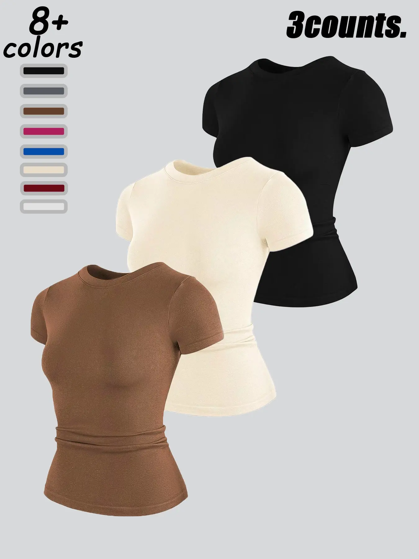 Black + Beige + Brown