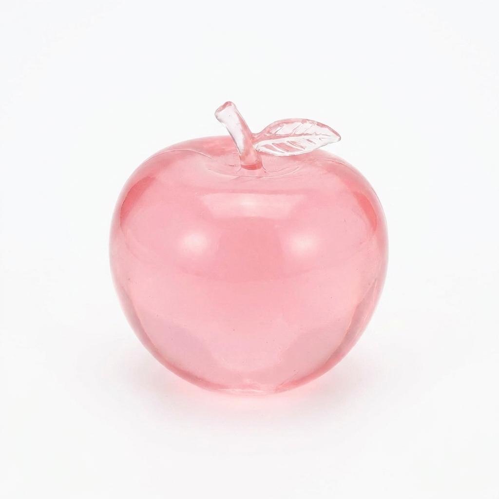 2-PieceSetGlittery AppleShaped Stress Balls Fidget Toys for Anxiety Relief & Stress Reduction  Portable Relaxation Gadgets EyeCatching Transparent Design  Slow-Rising Squeeze Balls EssentiaStress Relievers for the Office or School, Squishy Stress Balls