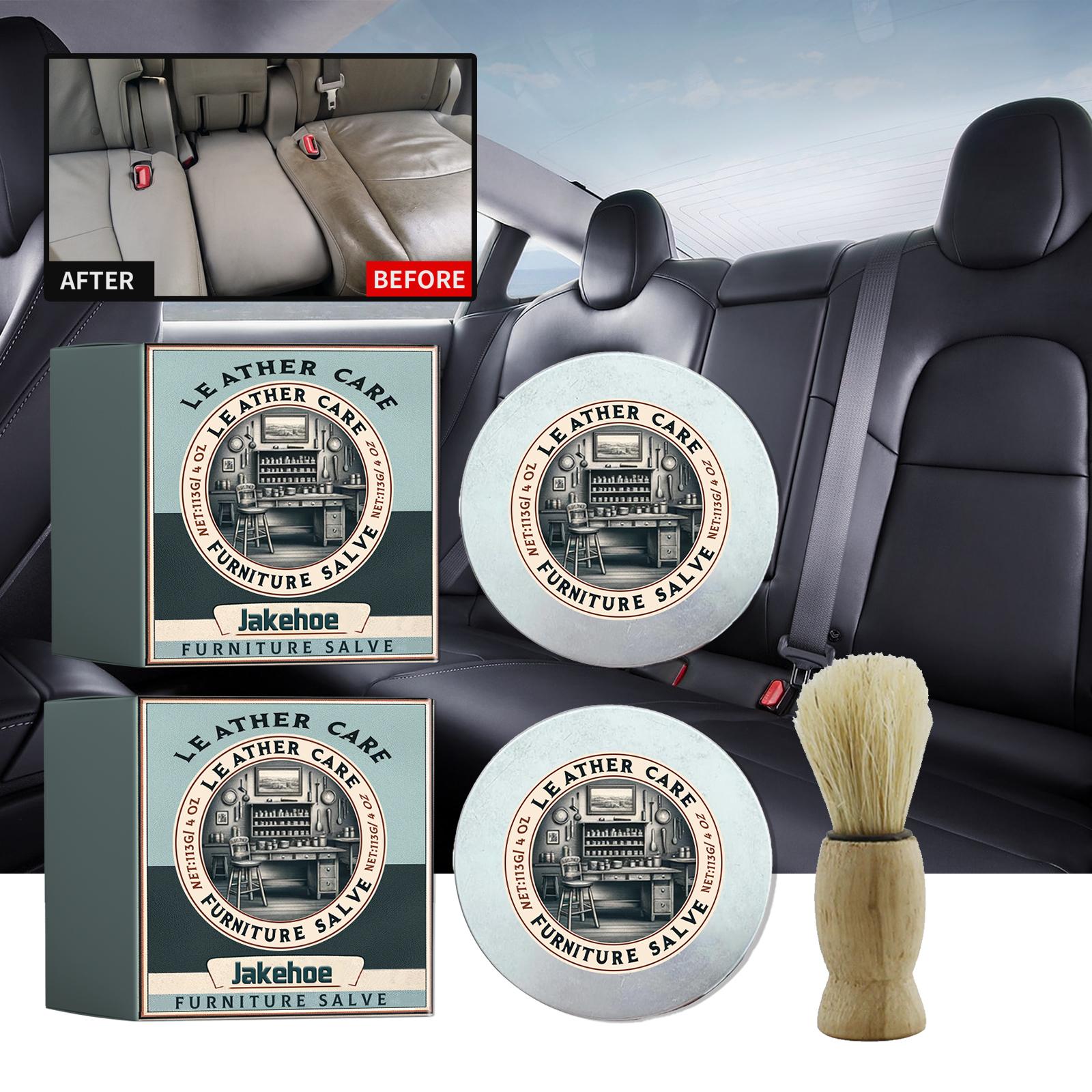 Jakehoe Furniture Leather Oil Cream Leather Leather Care Repair Cream Car Seat Sofa Cleaning and Maintenance