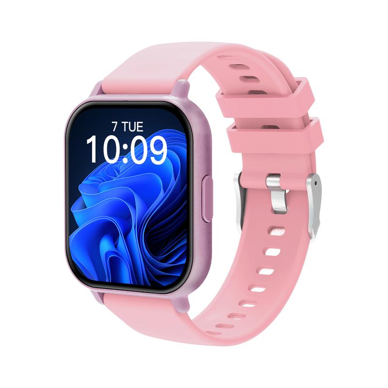 SIMSONLAB Low Power Smart Watch, Fitness Tracker Watch for Kids, Water Reminder, Sitting Reminder, Wireless Calls, Message Alerts, Clock, Weather Display, Music Control, Multi-Functional New Year Gift Suitable For All Ages